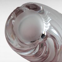 Vintage Lenox Windswept Clear Glass Perfume Bottle with Stopper, 5.25" Height, Elegant Vanity Decor, Gift for Her