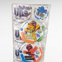 Vintage Saint Paul Winter Carnival Buttons, 1993, 2001, 2003, Collectible Minnesota Memorabilia, Gift for Collectors