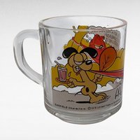 Vintage Garfield Glass Mugs, 1978 "It's Not a Pretty Life" & "Rises to the Occasion", Collectible Cartoon Glasses, Gift for Garfield Fans