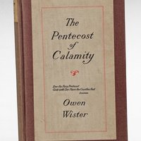 1915 The Pentecost of Calamity, Owen Wister Hardcover, Antique Book, Vintage Americana Gift