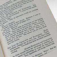 1954 Molière Comedies, Don Juan & Forced to Be a Doctor, Hardcover Book, Vintage Theater Gift