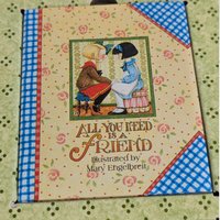 Vintage 2000 Mary Engelbreit "A Book is a Present" 4 Book Set, Children's Reading, Decorative Book Set, Gift for Book Lovers