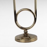 Vintage Brass Double Taper Candle Holder, Unique Mid-Century Candleabra, Decorative Brass Candle Stand, Gift for Home Decor Enthusiasts
