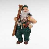 Vintage Silvestri Handyman Santa Figure.