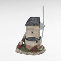 Vintage 1985 David Winter The Windmill Figurine with Box, Collectible English Cottage Decor, Gift for Him, Gift for Her, Miniature Building