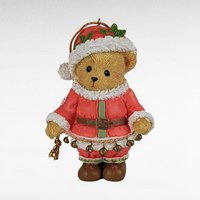 Vintage Cherished Teddies Figurines, Ornaments, 1992-1997, Santa Teddy, Hannah Autumn Brings, Holly, Stocking Bear, Gift for Collector