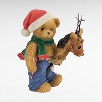 Vintage Cherished Teddies Figurines, Christmas Ornaments, Collectible Bears, 1990s-2000s, Gift for Collector, Nostalgic Decor