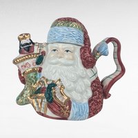 Vintage Avon St. Nicholas Teapot - Collectible Christmas Teapot, Holiday Decor, Gift for Teapot Collectors, Vintage Christmas Decor