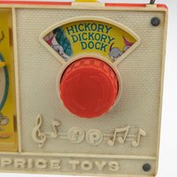 Vintage Fisher Price Toy Lot: Jalopy Pull Toy, Chatter Phone, Hickory Dickory Radio - Classic Toys, Retro Decor, Gift for Child, Collector