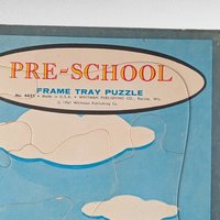 Vintage Preschool Tray Puzzles, 1960s Whitman Circus, Elephant, Kangaroo Puzzles, Jaymar Zorro Puzzle, Kids Room Decor, Nostalgic Toys