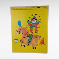 Vintage Preschool Tray Puzzles, 1960s Whitman Circus, Elephant, Kangaroo Puzzles, Jaymar Zorro Puzzle, Kids Room Decor, Nostalgic Toys