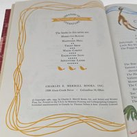 Vintage 1960 Treat Shop Children's Book by Eleanor M. Johnson and Leland B. Jacobs, Illustrated by Charles E. Merrill Books