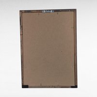 Vintage Framed Bessie Pease Gutmann Cherub and Butterfly Print, 9x7 Inch, Angel Art, Nursery Decor, Gift for Baby Shower