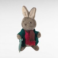 Vintage Mrs. Rabbit & Peter Rabbit Plush Set, 15 Inch Collectible Plush Toys, Classic Children's Literature Characters, Gift for Collectors