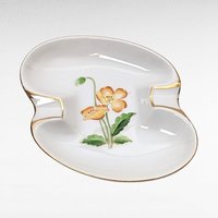 Vintage Ashtray Lot, Ucagco Floral Ashtray, Courting Couple Ashtray, Carnival Glass Tumbler, Collectible Ashtrays, Vintage Home Decor