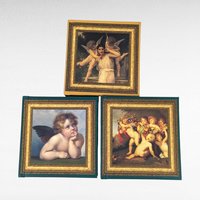 Vintage Cherub Decor Lot, Dezine Resin Trinket Box, Cherub Photo Albums, Angelic Decor, Gift for Angel Lover, Home Decor