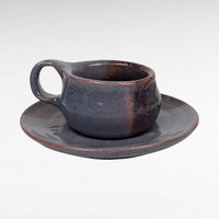 Vintage Handmade Pottery Collection, Cookie Monster Mug, Signed Mugs, Studio Bowl, Cup and Saucer Set, Gift for Collector