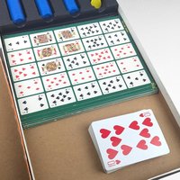 1977 Vintage Cadaco Poker-Keeno Game, Complete Set with Cards and Chips, Collectible Card Game, Gift for Game Collectors, Family Fun