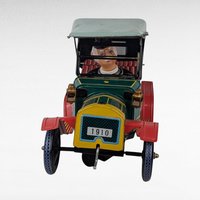 NON WORKING Vintage Mystery Action Tin Car, 1960s Japanese Toy, Collectible Toy Car, Battery Operated, Display Piece, Gift for Collector