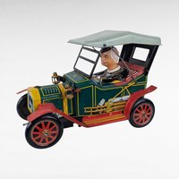 NON WORKING Vintage Mystery Action Tin Car, 1960s Japanese Toy, Collectible Toy Car, Battery Operated, Display Piece, Gift for Collector