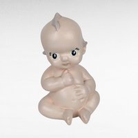 Vintage Ceramic Baby Talcum Powder Shaker, Nursery Decor, Baby Room, Collectible Baby Item, Gift for New Parents