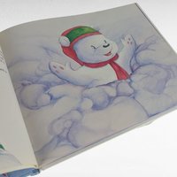 Vintage 1987 Santabear's High Flying Adventure Book, Dayton Hudson, Lenore Kletter, Children's Book, Christmas Story, Gift for Kids