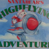 Vintage 1987 Santabear's High Flying Adventure Book, Dayton Hudson, Lenore Kletter, Children's Book, Christmas Story, Gift for Kids