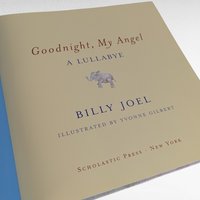 2004 Billy Joel Goodnight, My Angel Lullaby Book with CD, Illustrated Yvonne Gilbert, Children's Book, Gift for Kids, Bedtime Story