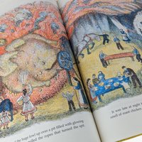 1976 The Terrible Troll Bird by Ingri and Edgar Parin d'Aulaire, Children's Book, Gift for Kids, Fantasy Story, Scandinavian Folklore