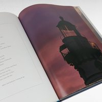 Lighthouses Picture Hardcover Book, Michael Vogel, Photography Book, Coffee Table Book, Gift for Lighthouse Lover, Nautical Decor