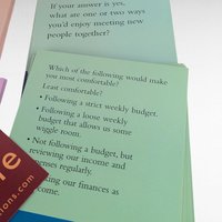 Living Your Dreams Together Conversation Cards - Couples Communication, Relationship Building, Date Night Activity