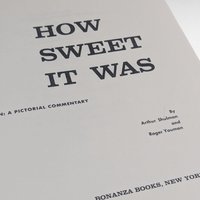 1966 "How Sweet It Was" Television History Book, Arthur Shulman & Roger Youman, 1435 Photos, Vintage TV Memorabilia, Gift for TV Buffs
