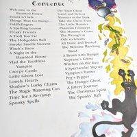 2001 Classic Spooky Stories Book, Hardcover, Children's Halloween Book, Vintage Kids' Book, Ghost Stories, Creepy Rhymes, Gift for Kids