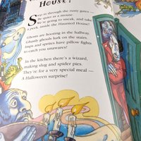 2001 Classic Spooky Stories Book, Hardcover, Children's Halloween Book, Vintage Kids' Book, Ghost Stories, Creepy Rhymes, Gift for Kids