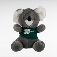Vintage Advertising Plush Pair: Norwest Bank Koala & 1985 Star Tribune Bear, Collectible Plush Toys, Vintage Advertising, Gift for Collector