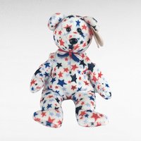 Vintage Patriotic Beanie Babies Lot (6) - Ty Patriot, Spangle, Red White Blue, America, Righty 2000, Free - Beanie Babies, Patriotic