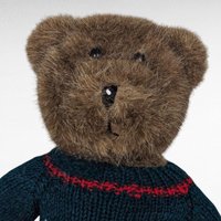 Vintage Sweater Bear Plush Pair - Gund Apple Sweater Teddy, Commonwealth USA Sweater Bear - Collectible Plushies, Vintage Toys, Gift Ideas