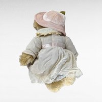 Vintage Girl Teddy Bear Lot - 1993 Ty Eve, Russ Claudette, Hen & Holly, Russ Berrie Bronwyn - Collectible Bears, Vintage Plush, Gift Ideas