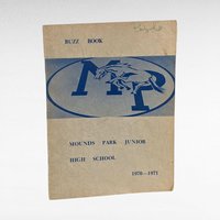 1970-1978 Mounds Park Jr. High School Yearbook | Vintage St. Paul Minnesota School Annual | 70s Nostalgia Memorabilia | Personal Gift