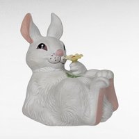 Vintage Spring Rabbit Collection | Playful Figurines, Musical Bunny, and Charming Mugs
