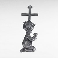 Vintage Christmas Angel Lot, Madonna Ornament, Cherub, Pewter Snowflake, Praying Boy, Crystal Pewter Cross, Holiday Decor