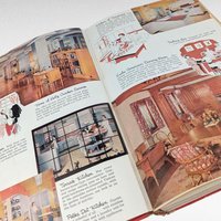 1950 Betty Crocker Picture Cook Book, Vintage Cookbook, Retro Kitchen Decor, Gift for Cook, Classic Recipes, Hardcover Cookbook