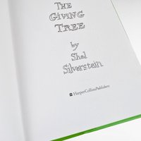 Vintage Shel Silverstein The Giving Tree Hardcover Book, 1984 Edition, Classic Children's Literature, Illustrated Book, Gift for Kids