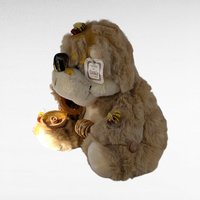 1992 Orzek Hedda Plush Bear, 10" Honey Bear with Bees, Vintage Collectible Bear, Unique Plush Gift, Teddy Bear Lover Gift