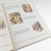 1980 Peter Rabbit Giant Treasury by Beatrix Potter, Vintage Children's Book with Original Illustrations, Hardcover, Gift for Nursery Decor
