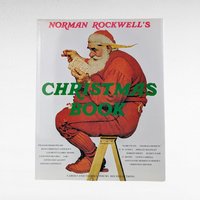 1993 Normal Rockwell's Christmas Book, Hardcover.