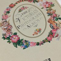 Vintage 1996 Victorian Themed Photograph Album, Holds 35 Photos, Floral & Butterfly Design, Memory Keeper, Gift for Sentimental Souls