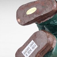 Vintage Silvestri Handyman Santa Figure, Resin Christmas Decor, Collectible Santa Claus, Unique Holiday Gift, Santa with Tools