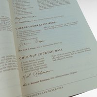 1982 The Congressional Club Cook Book, Hardcover, Washington D.C. Culinary History