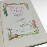 Vintage 1960 Treat Shop Children's Book by Eleanor M. Johnson and Leland B. Jacobs, Illustrated by Charles E. Merrill Books
